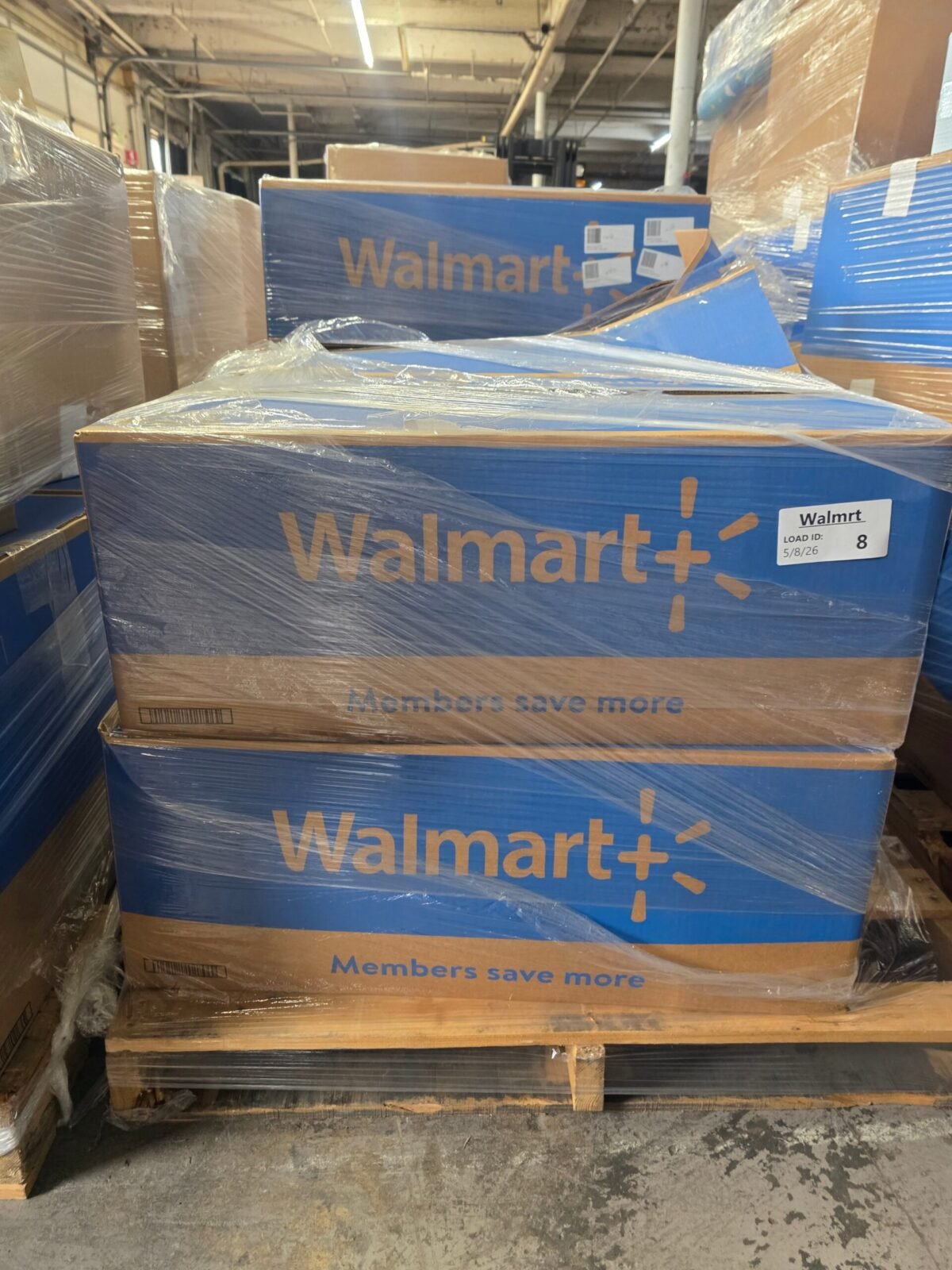 Walmart GM & Food Box Pallet