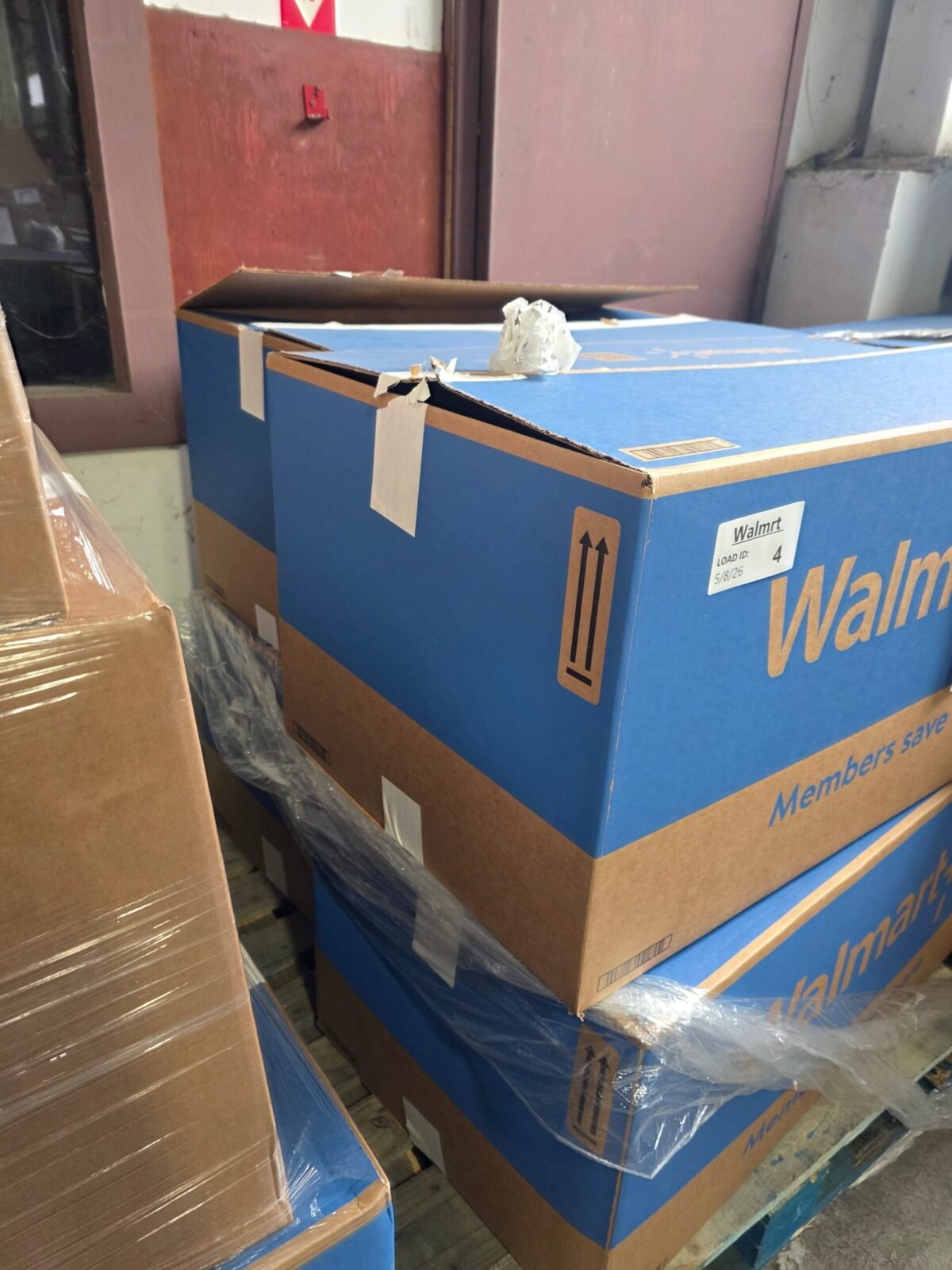 Walmart GM & Food Box Pallet