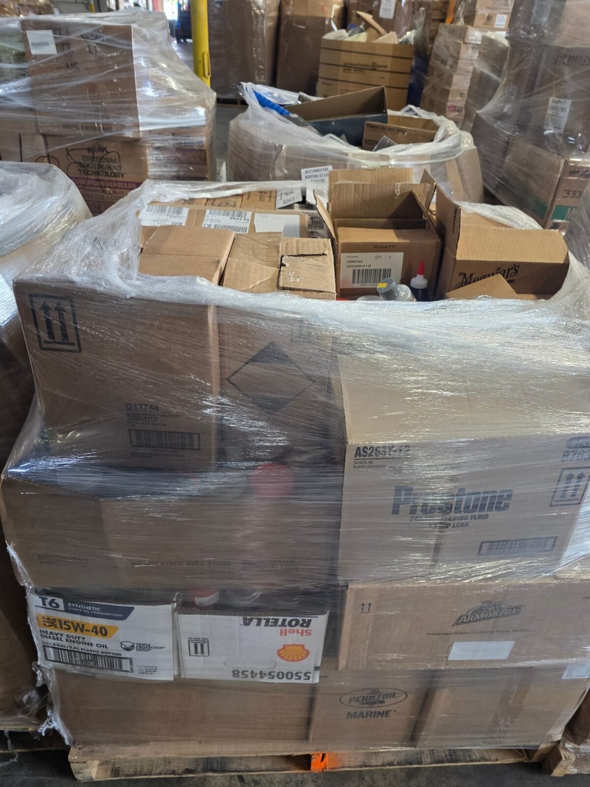 Automotive Fluids Liquidation Pallet