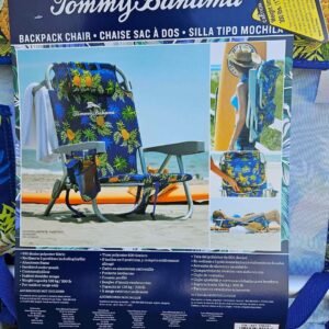 Tommy Bahama Backpack Cooler Beach Chair Pallet - Blue Pineapple (Wholesale Lot)
