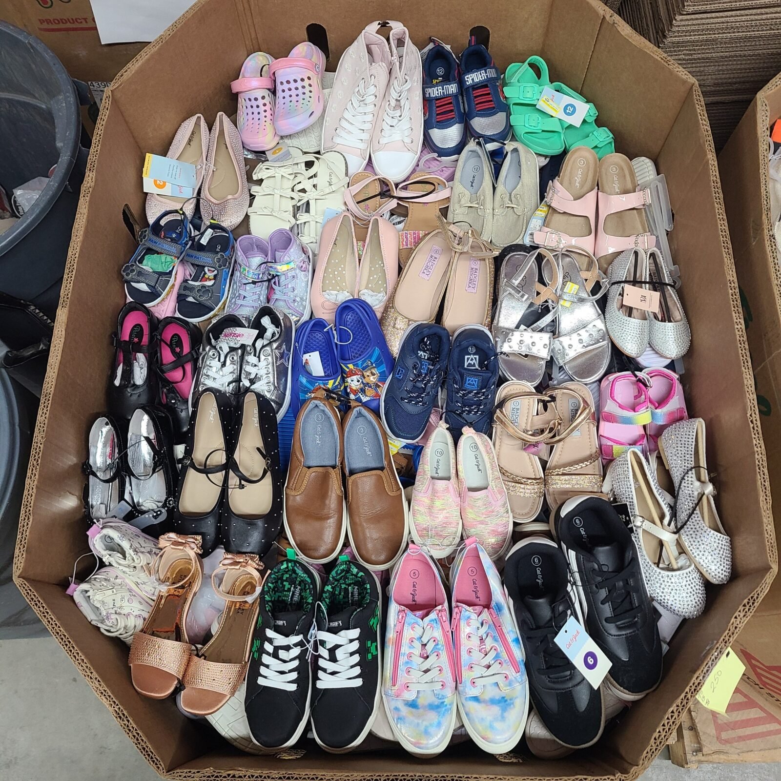 Target Kids Shoes Pallet – 250 Pairs Wholesale Children’s Footwear
