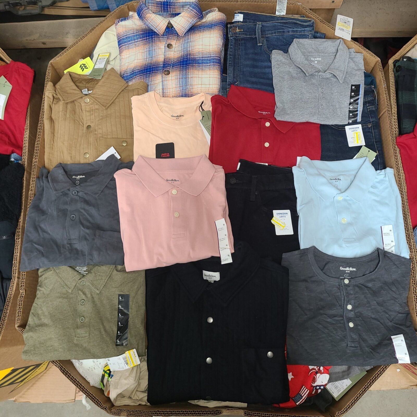Target Men’s Clothing Pallet (350-400 Pieces)