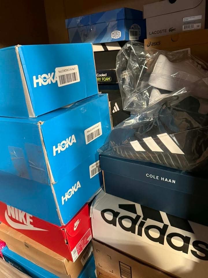 Mixed Shoes Pallet - 160-Pair Wholesale Mixed-Brand Footwear Lot
