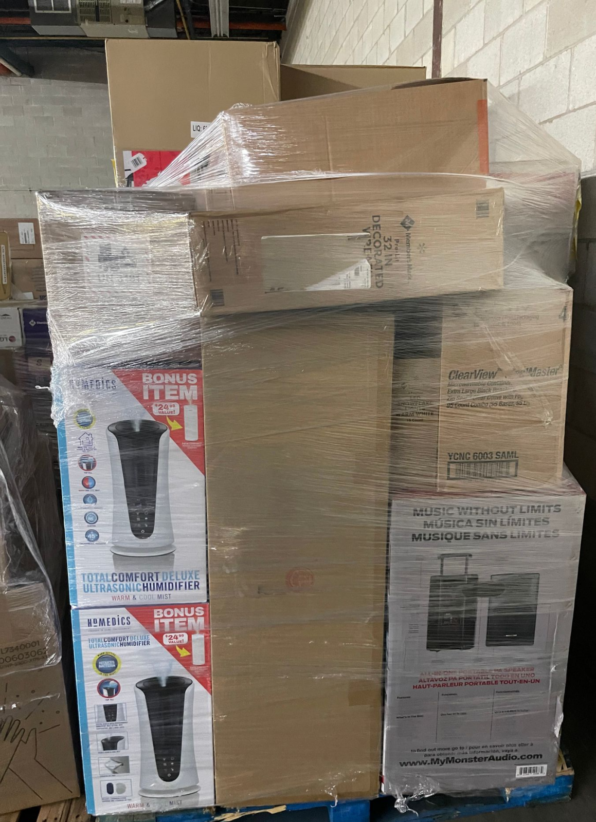 Sam’s Club Electronics Truckload