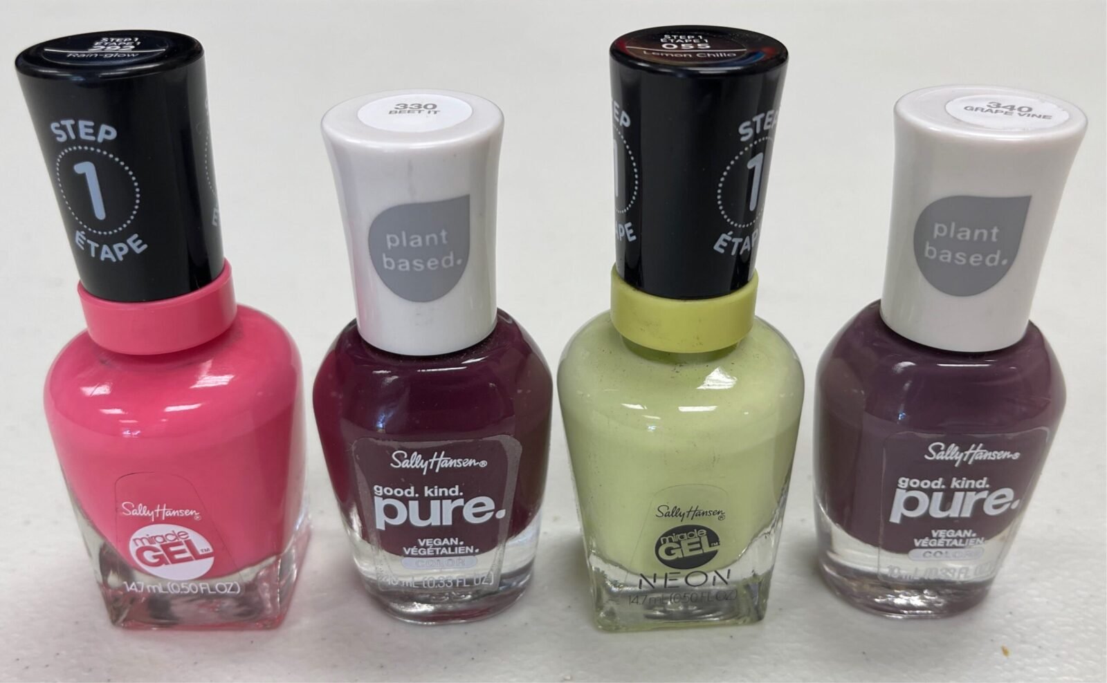 Sally Hansen Miracle Gel & Pure Vegan Nail Polish Pallet