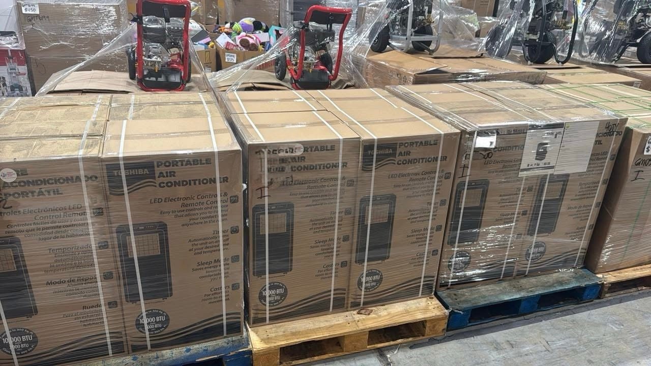 Air Conditioner Liquidation Pallet