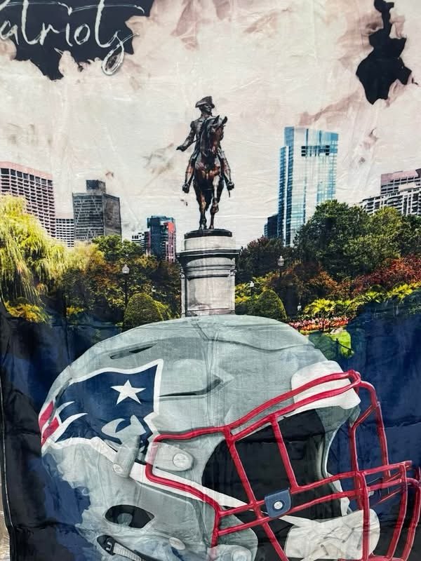 New England Patriots Fleece Blanket Pallet