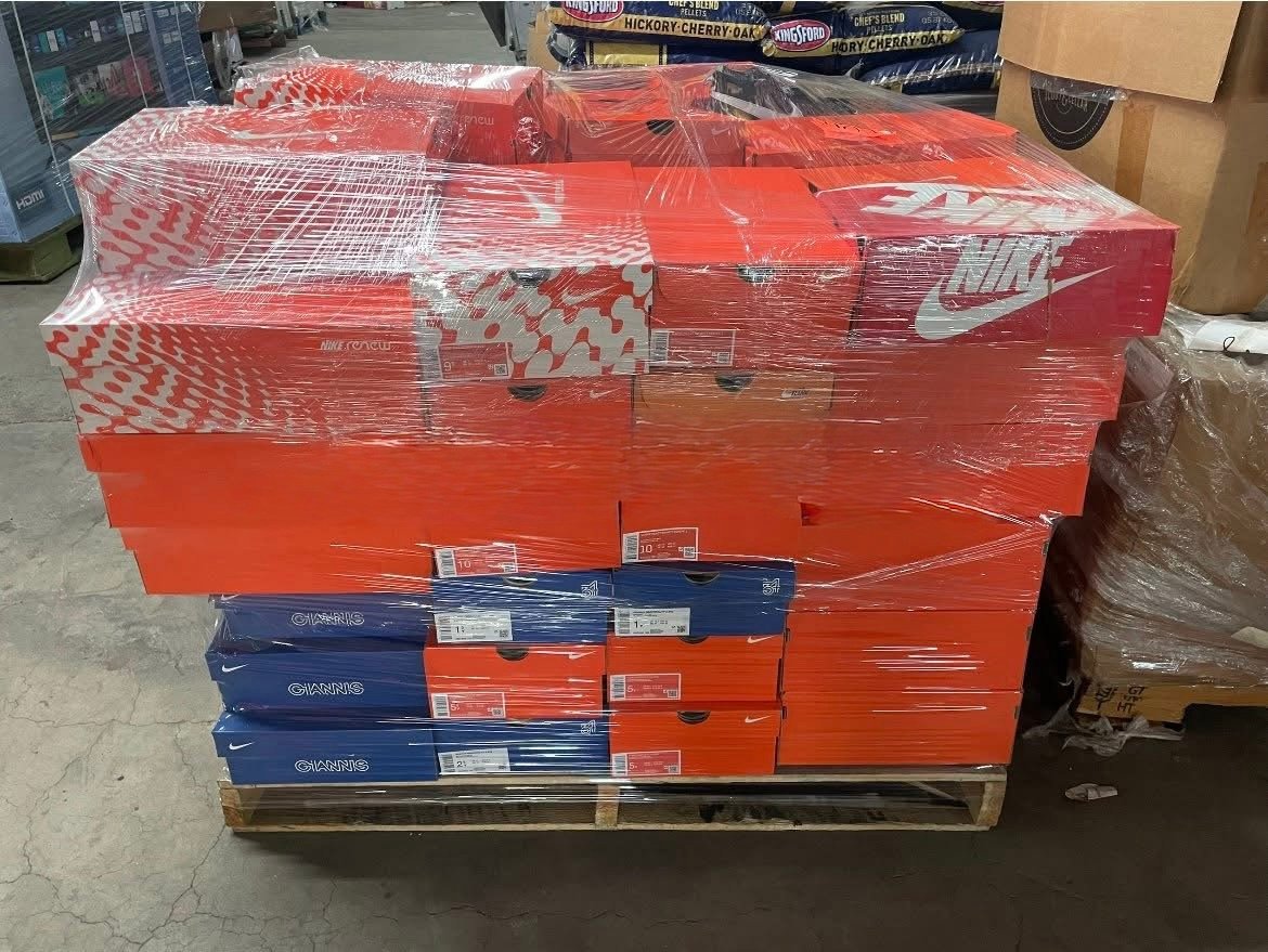 Nike Sneaker Pallet – 130 Boxed Pairs