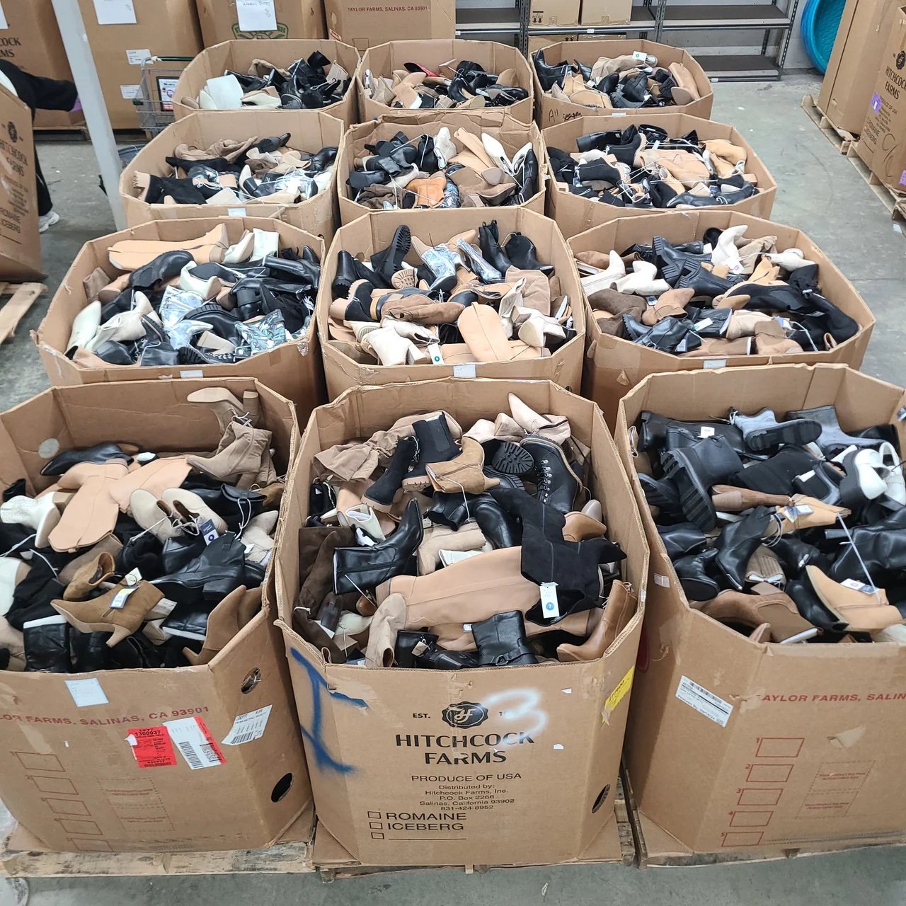 Target Womens Boots Truckload