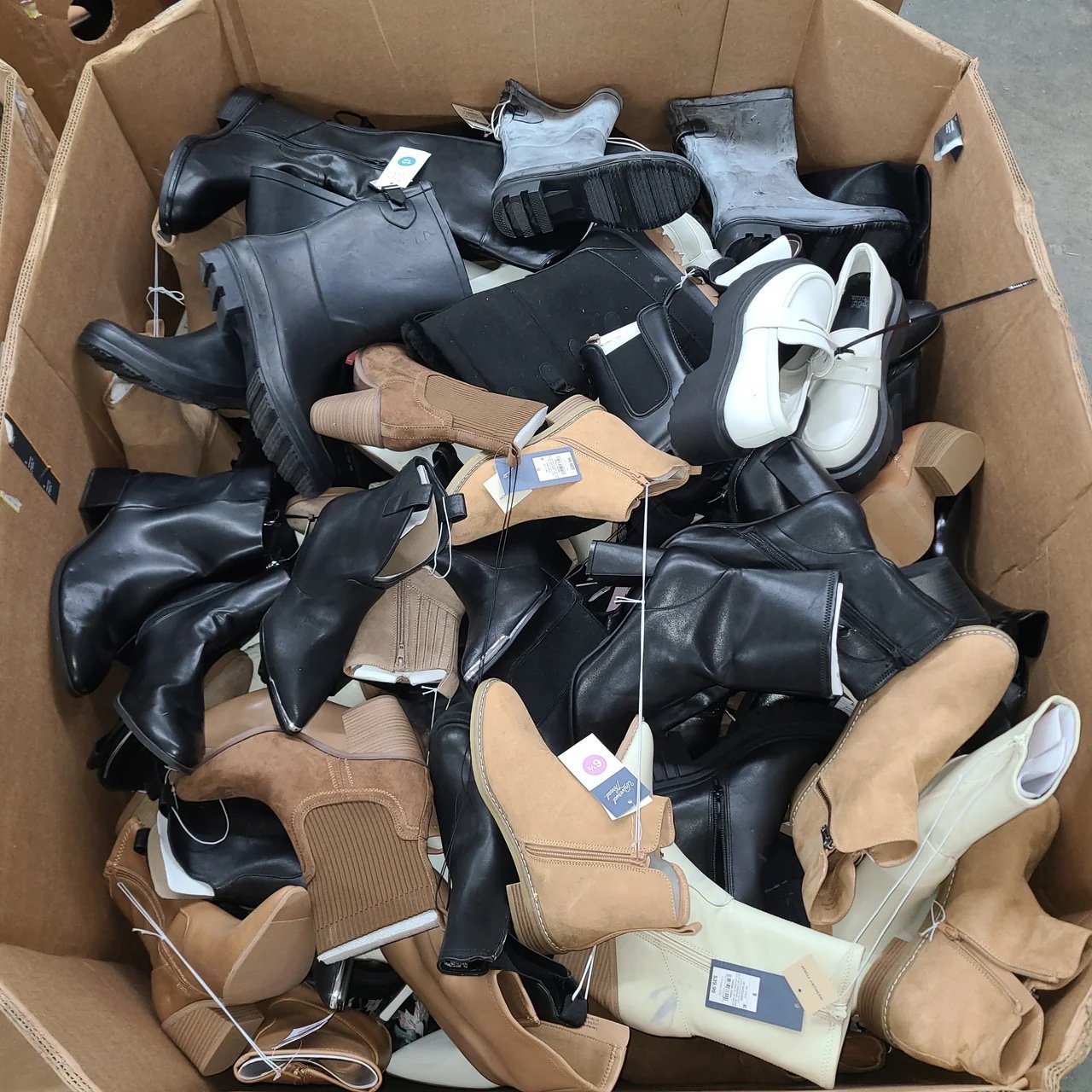 Target Womens Boots Truckload