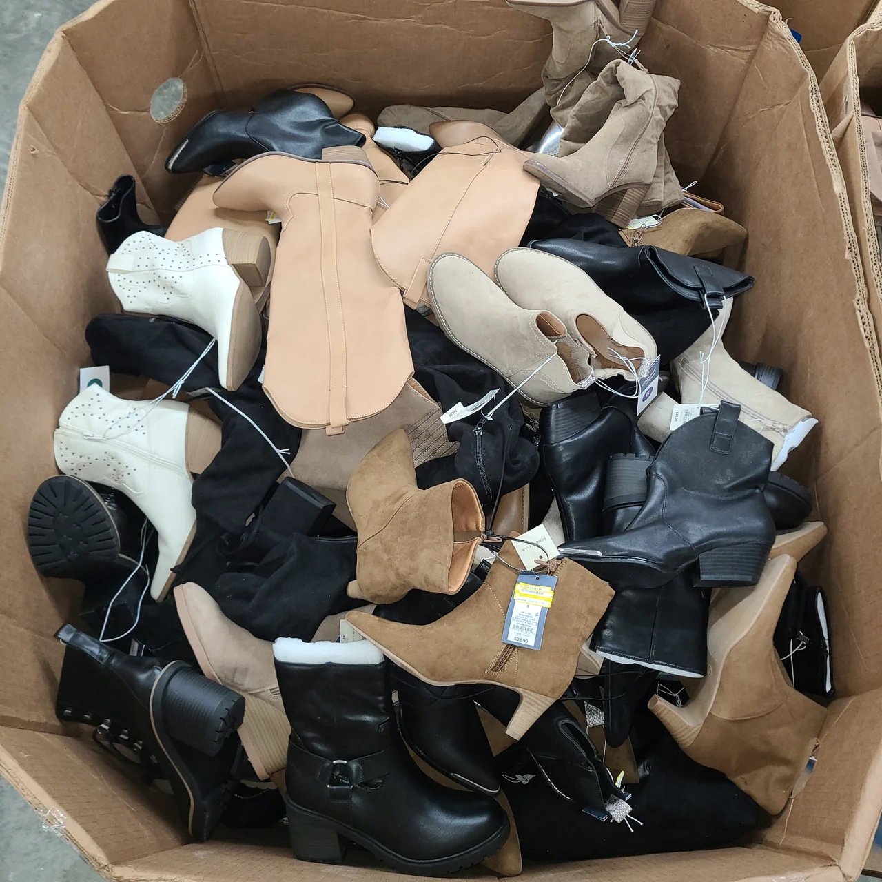Target Womens Boots Truckload