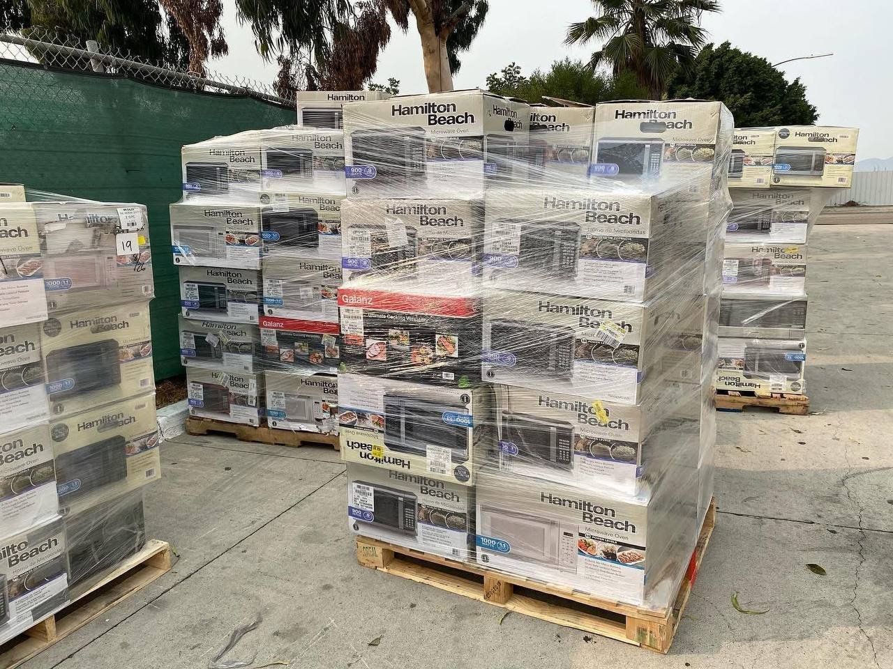 Microwave Liquidation Pallet