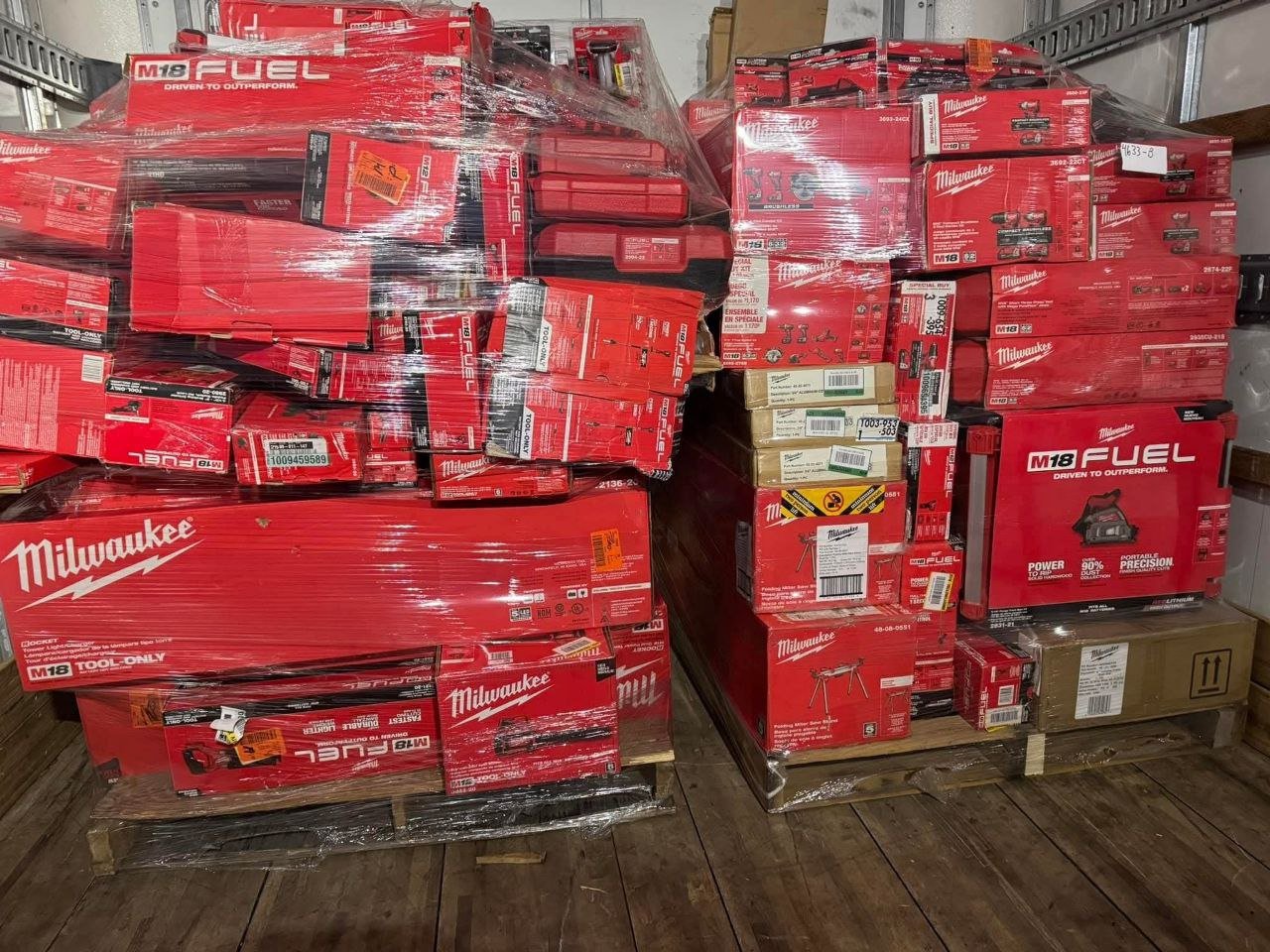 Milwaukee Tool Liquidation Pallet - Bulk M18 & M12 Resale Lot