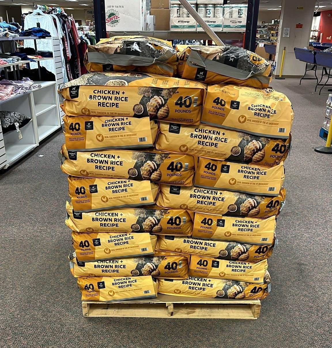 Wholesale Dog Food Pallet