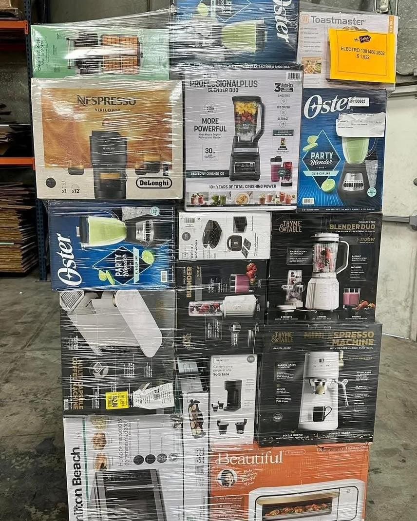 150-Unit Kitchen Appliance Liquidation Pallet (Large Mixed Lot)