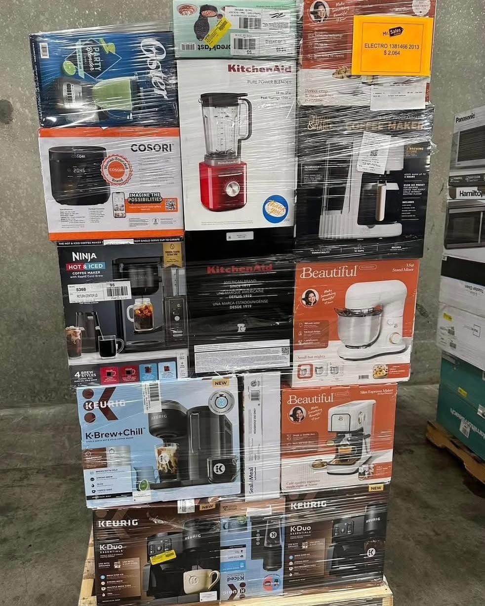 100 Units - Kitchen Appliance Pallet (Medium Lot)