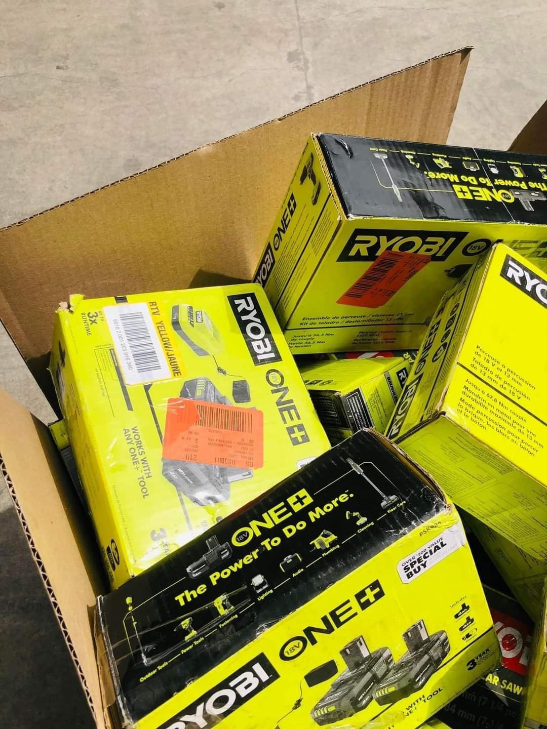 Ryobi Wholesale Tool Pallet