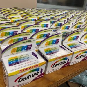 Lot of 65 Centrum Women Multivitamin Bottles (140 Tablets Each)